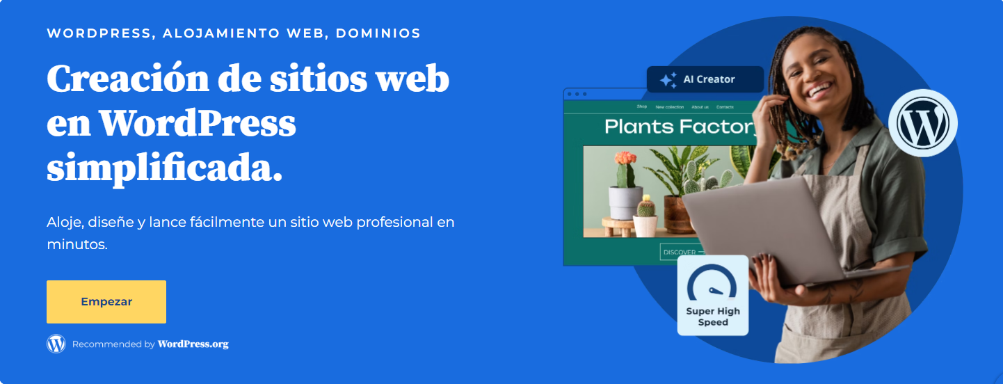Consejos para crear un sitio web de WordPress en 5 sencillos pasos.